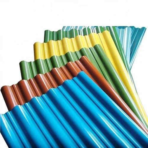PVC premaz PPGL Valovita strešna lista